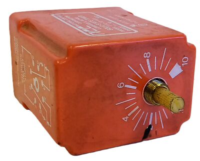NCC National Controls T1K-10-461 120 V AC 0-10 Seconds Solid State Timer