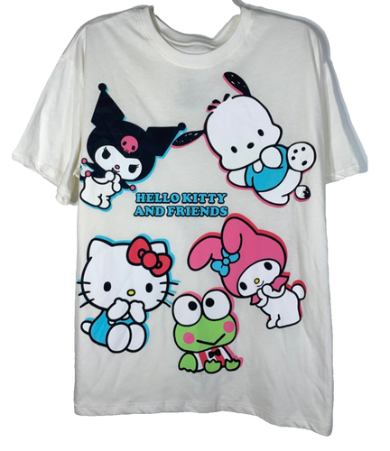 Hello Kitty And Friends Graphic Character T-Shirt Womens XXL 20