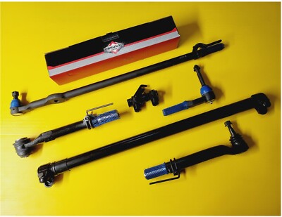 6-Piece Inner & Outer Tie Rod End Steering Kit For Ford F-100/150/250/350 (80-97 2WD)