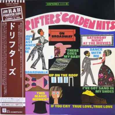 LP The Drifters The Drifters Golden Hits OBI + BOOKLET JAPAN NEAR MINT