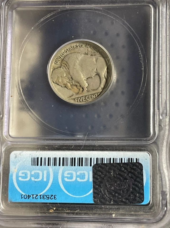 1919-S Buffalo Nickel, ICG -VG8, Tough Date, Good Solid coin and  Issue Free - Image 2 of 2