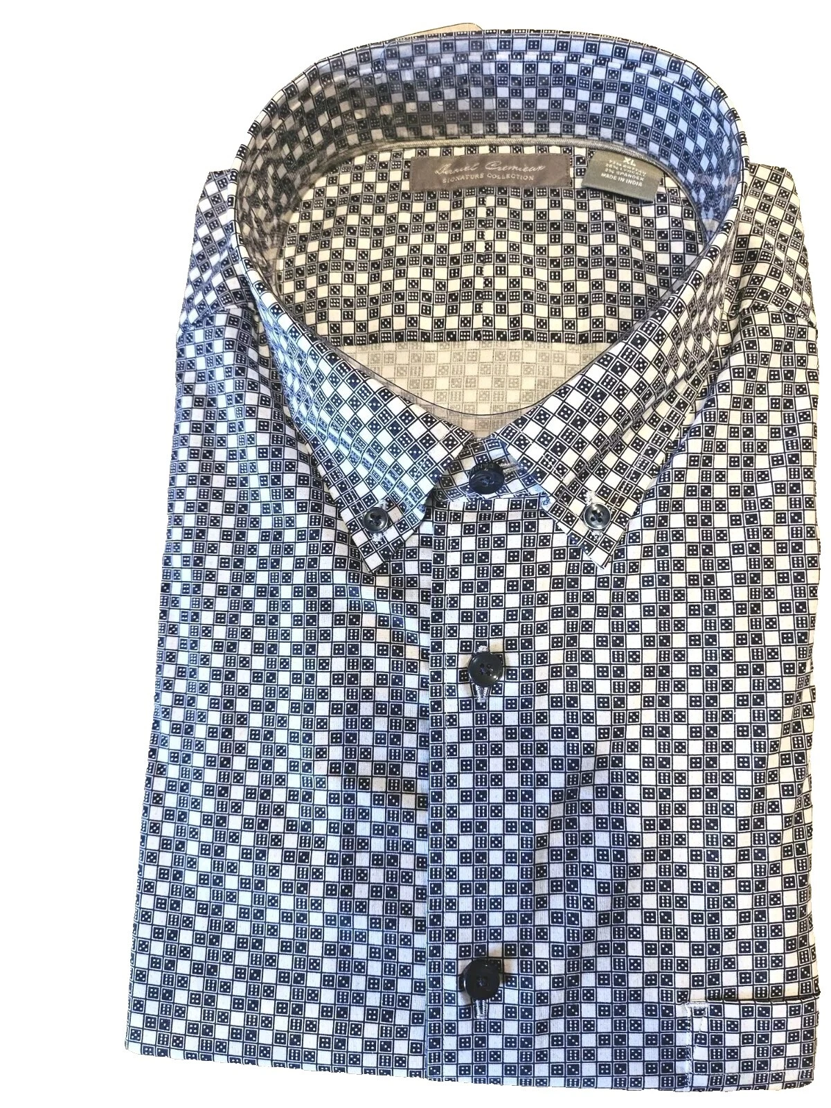 Daniel Cremieux Geometric Dress Shirts for Men