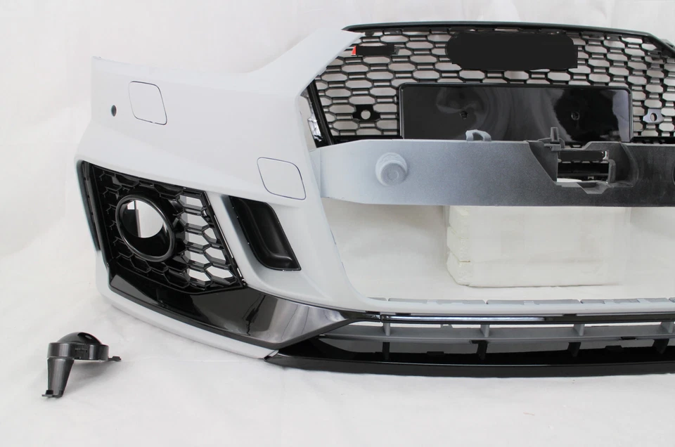 RS5 style front bumper cover grille conversion set kit 2018- 2019 AUDI A5 S5 Foto 4 de 4