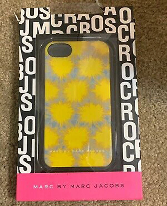 Incase Marc by Marc Jacobs Design iPhone 5 5s SE Lemon Custard Hard Cover Case - Image 2 of 3