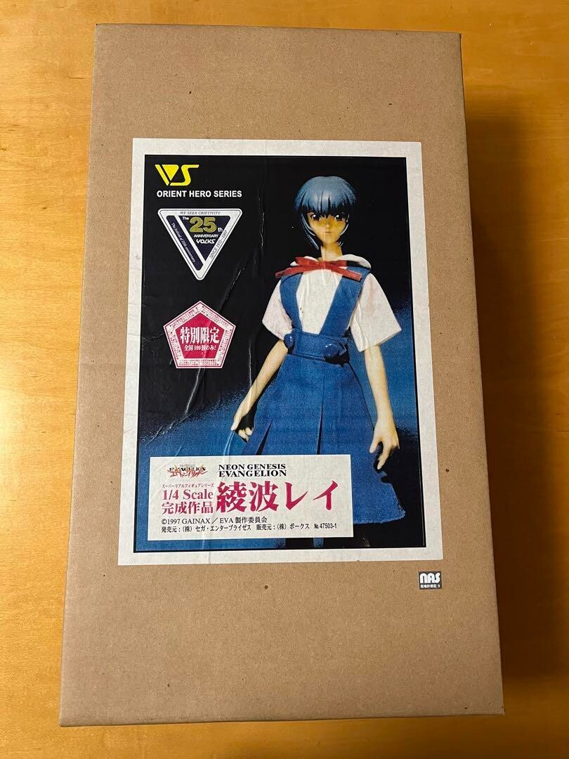 100個限定 超レア ボークス 1/4 綾波レイ 25th 特別限定 フィギュア
