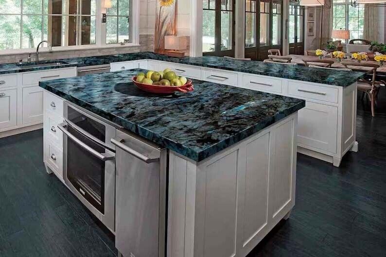 Labradorite Kitchen Countertop and Stunning Dining Table for Modern Home Decor