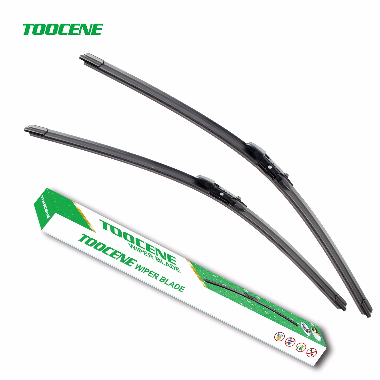 2021 BMW X7 Windshield Wiper Blades - 26 Driver Side 20 Passenger Side - Silicone Plus
