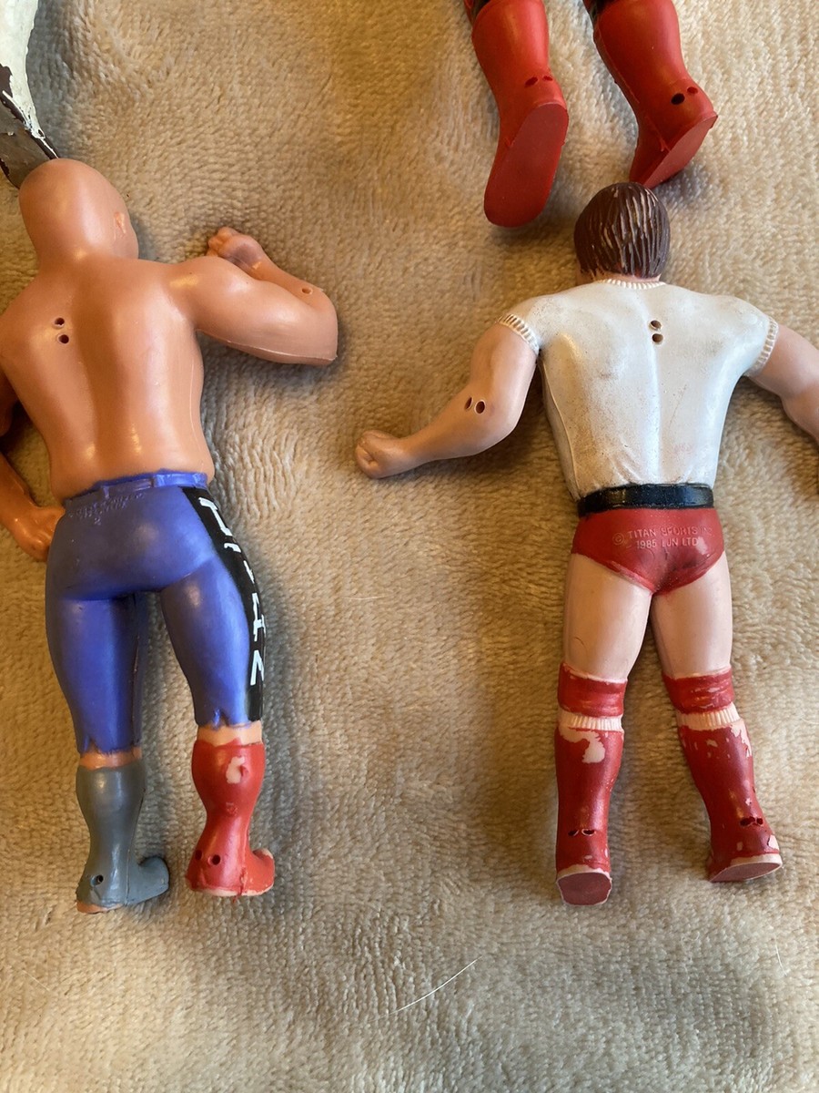 7) vintage wrestlers figures (1985-1991) | eBay
