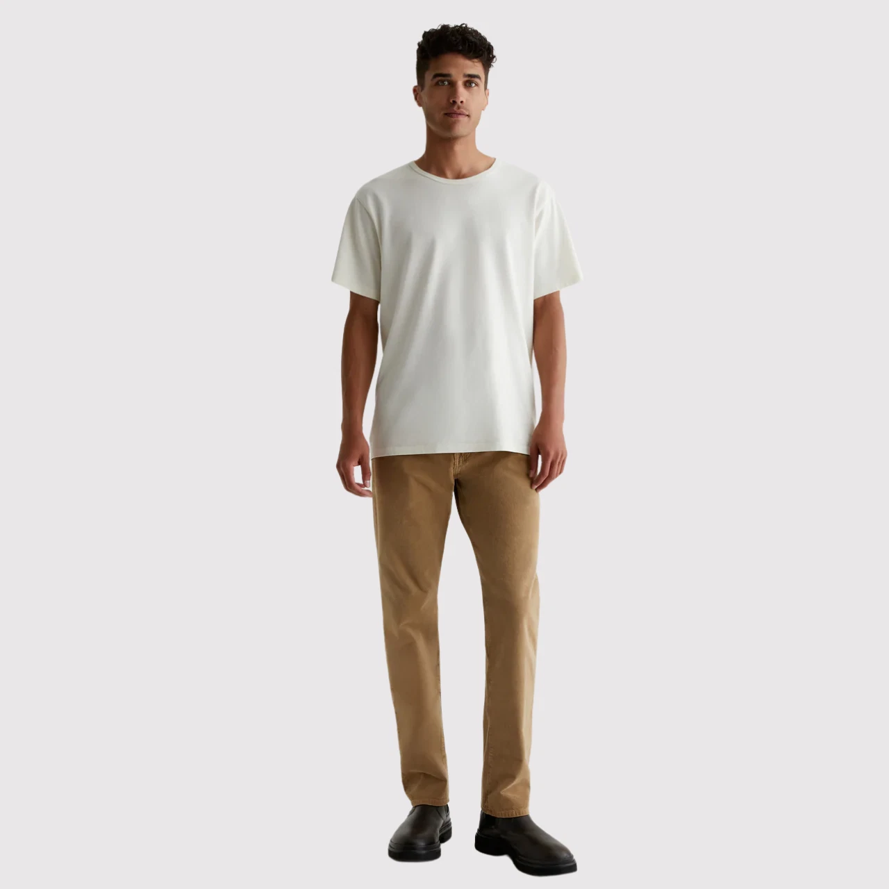 AG Adriano Goldschmied Mens Pants Brown Everett Slim Straight Leg Chino 32x28