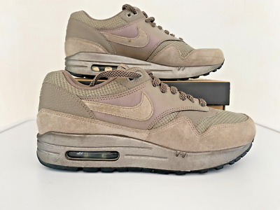 nike air max 1 premium trainers in tan
