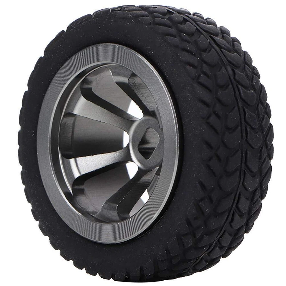 RC Rad Reifen Automodell Zubehör Gummireifen Material Fit für WLtoys 1/28 RC ... - Bild 3 von 4