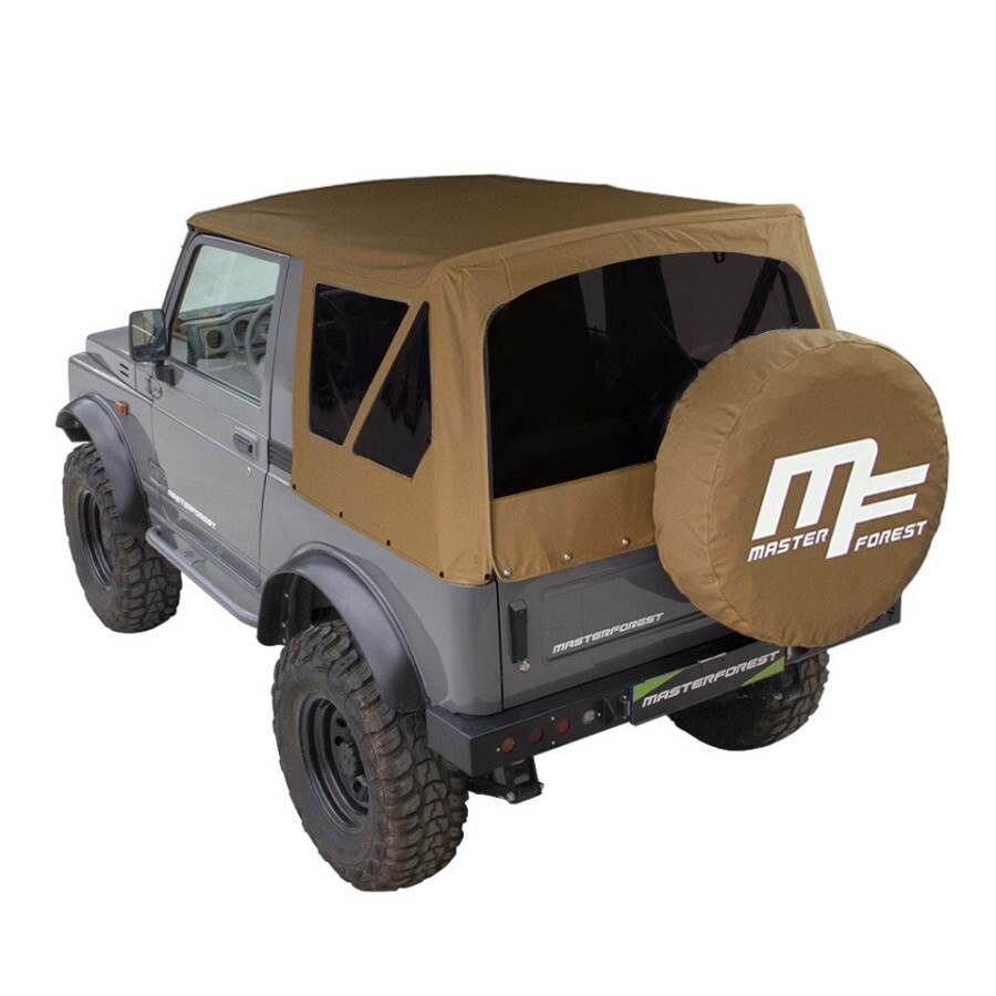 Bâche Suzuki Santana Samurai marron vitres teintées pour vos sorties 4X4