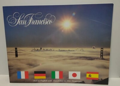 Smith Novelty San Francisco Multi Language Landscape Landmark Picture Book