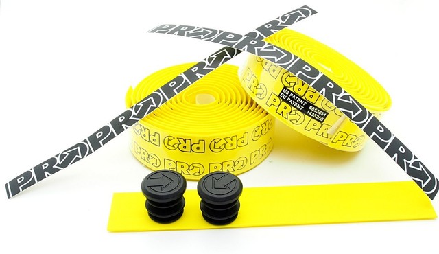yellow handlebar tape