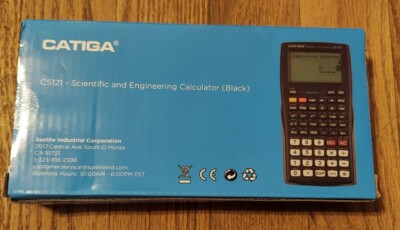 Graphing Calculator Blue CATIGA CS121 Scientific & Engineering Calculator- New