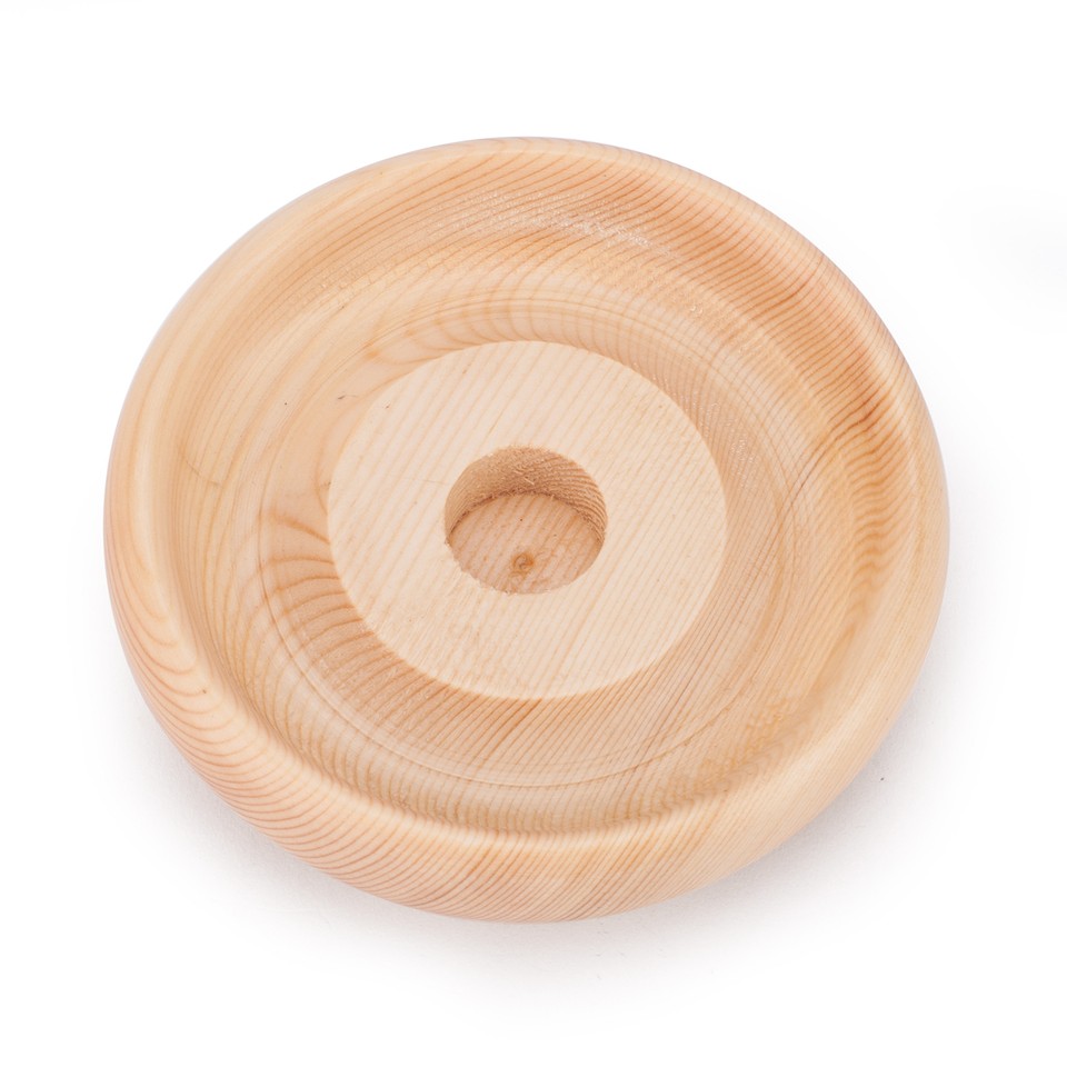 Handgemachter Hutblock Aus Holz – 4 Größen Domed Fascinator Base Mit Ständer, B051
