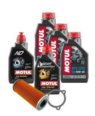 MOTUL ATV 10W-40 Ölwechsel Kit + Differential für TGB Blade 1000