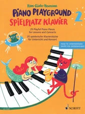 Piano Playground LEVEL 2 MUSIC BOOK-25 Playful Piano Pieces for Lessons/Concerts