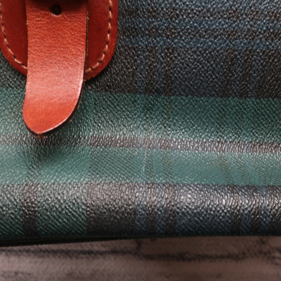 Vintage Polo Ralph Lauren Blackwatch Messenger Purse Shoulder Bag Plaid Large - Image 3 of 4