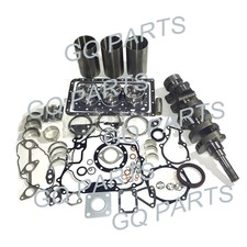 Fits Kubota Rtv-900 Tractor D902 Engine Rebuild Kit Crankshaft Gasket Kit