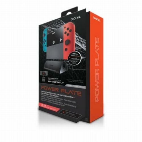 Nintendo Switch Joycon chargeur portatif Power Plate Bionik idéal pour jouer en voyage - 2
