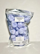 Freeze Dried Tasty Taffy Grape Saltwater Taffy 4 Oz Made Fresh