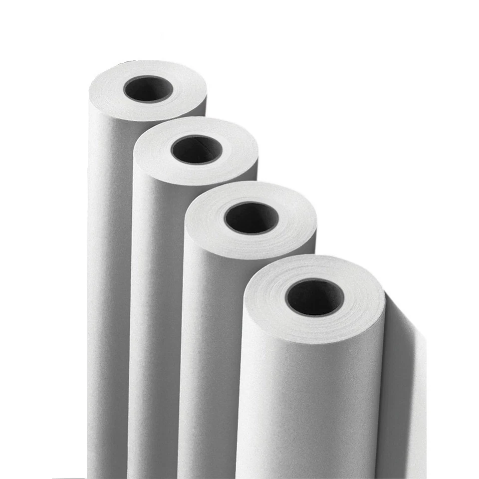 4 Rolls 90gsm Plotter Paper 24" A1 610mm x 50MT for HP Designjet Canon iPF EPSON - Image 1 of 1