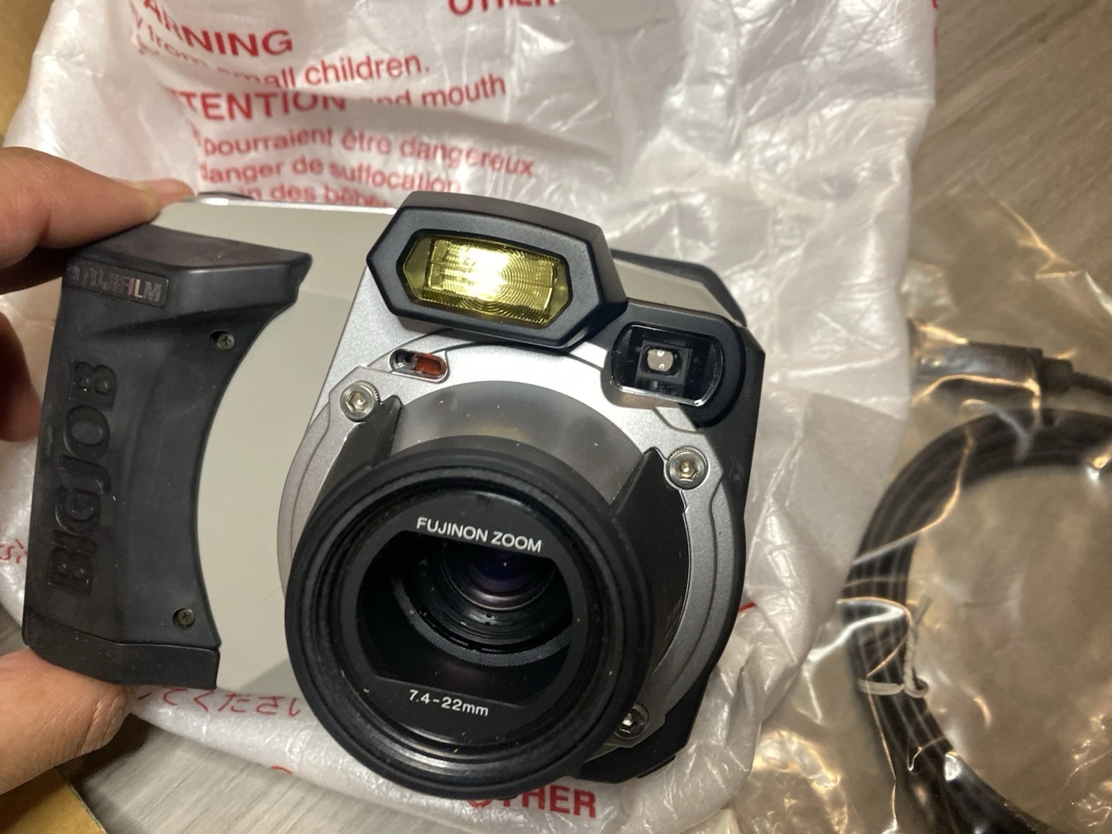 FUJIX DS-260HD BIGJOB Digital Camera Boxed 1998 READ Tested RARE image 4
