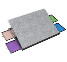 Puzzle Board w/Drawers Spinning Jigsaw Puzzle Board w/Cover Up to 1500 Pcs 2Aisl