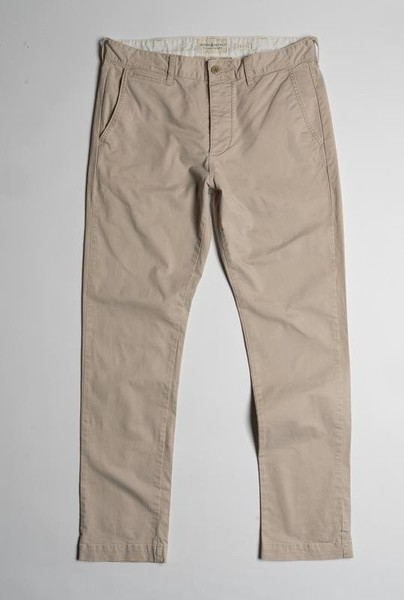 Men Ralph Lauren Trousers Beige Cotton 32