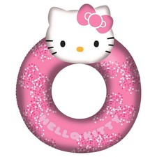 Happy People Hello Kitty großer Schwimmring gefüllt mit Glitzer 1698100 - Happy