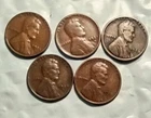 1924 D -1925 D - 1926 D - 1927 D -1928 D Lincoln Wheat Cents,  Key dates