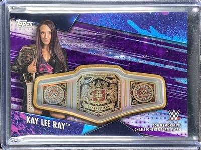 Kay Lee Ray - 2020 Topps WWE Womens Division - Championship Plate - 15/99