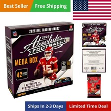 2025–26 Absolute Football Mega Box – Retail Exclusive Parallels & Inserts – N...