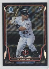 2014 Bowman Chrome Carbon Fiber Refractor 7/10 Josmil Pinto #13 1p5