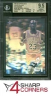 1991 UPPER DECK AWARD WINNER HOLOGRAMS #AW4 MICHAEL JORDAN HOF BGS 9.5