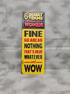 Deadly Terms Sign