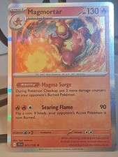 Pokemon TCG Magmortar Holo Rare SV09: Journey Together 021/159