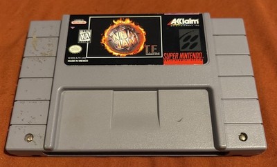 NBA Jam Tournament Edition SUPER NINTENDO SNES Authentic Working Free Fast Ship
