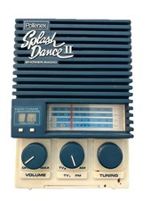 Vintage Pollenex Splash Dance II AM/FM Shower Radio Movie Prop Works READ