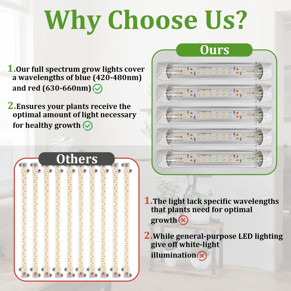 Heavy Duty Plant Stand Indoor with Grow Lights Tall Plant Shelf Tree-Shaped Rack