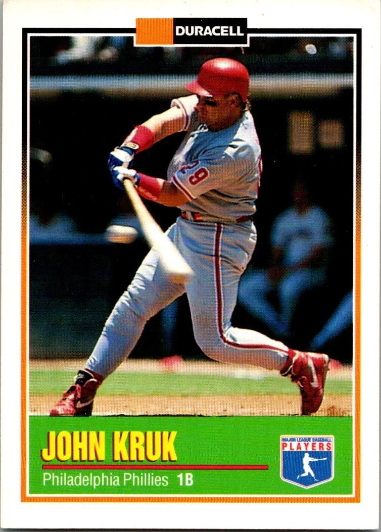 1993 Duracell Power Players Series II - John Kruk #3