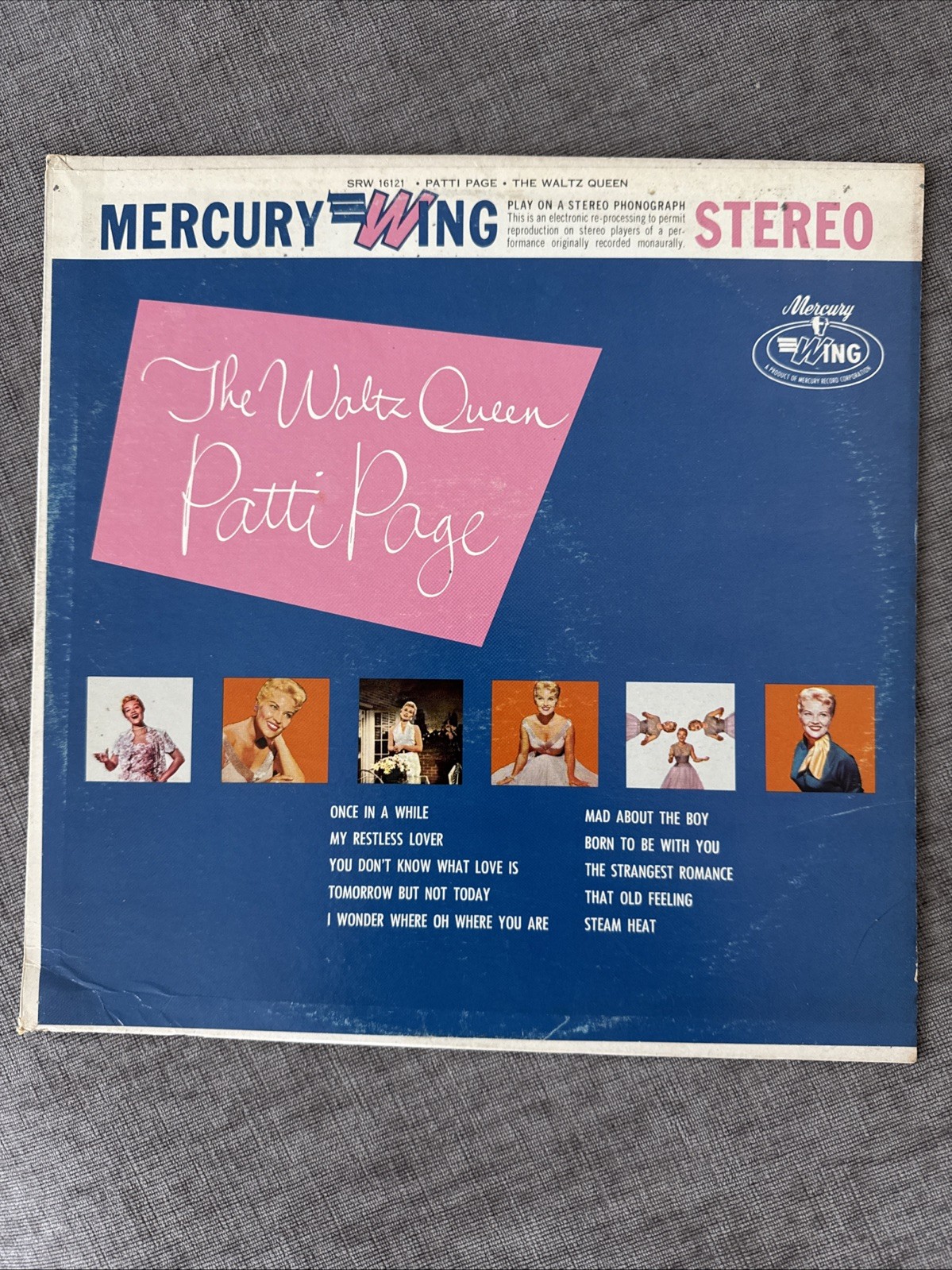 Patti Page vinyl LP 