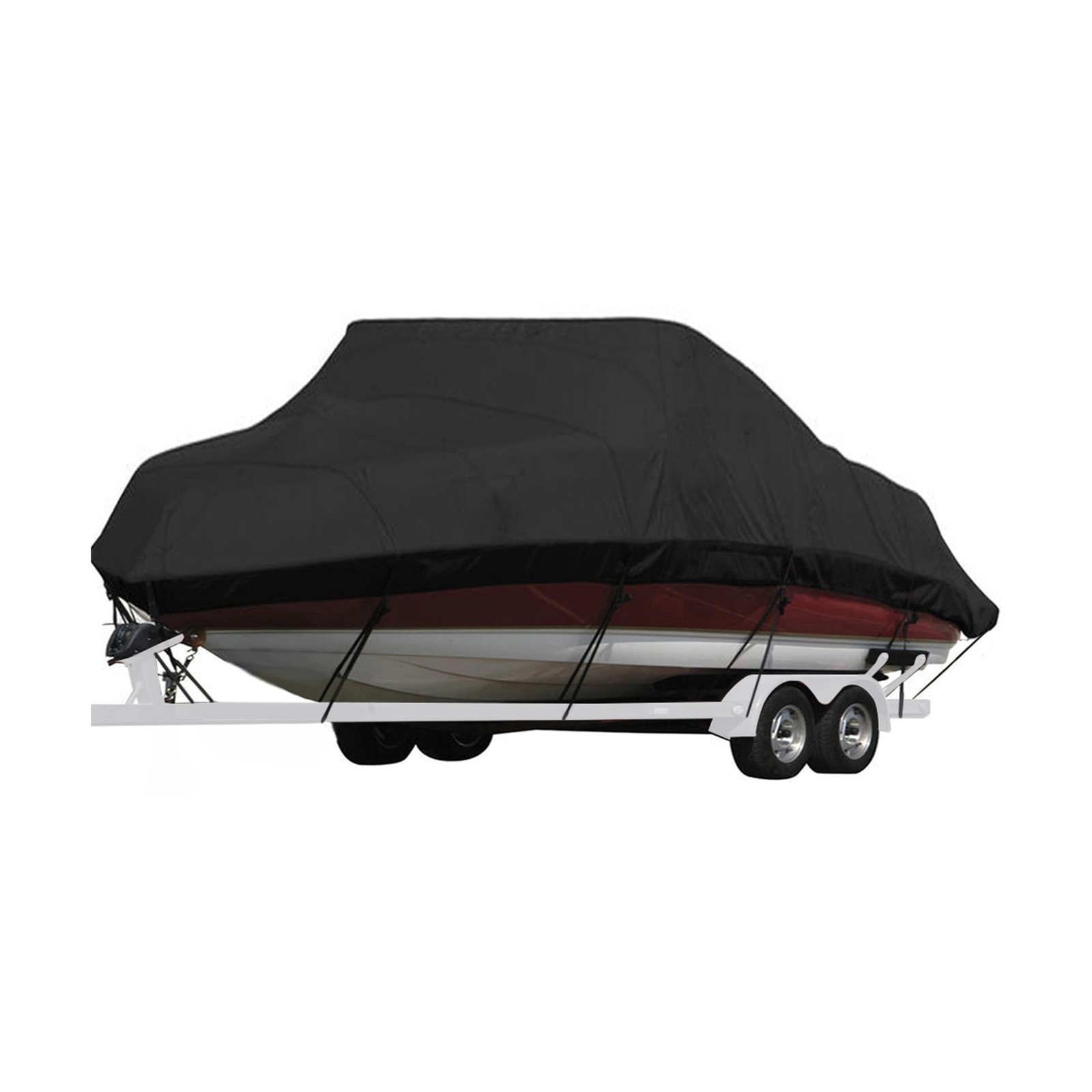 Seamander Waterproof Marine Boat Cover with Solution-Dyed Yarn Fits 1...