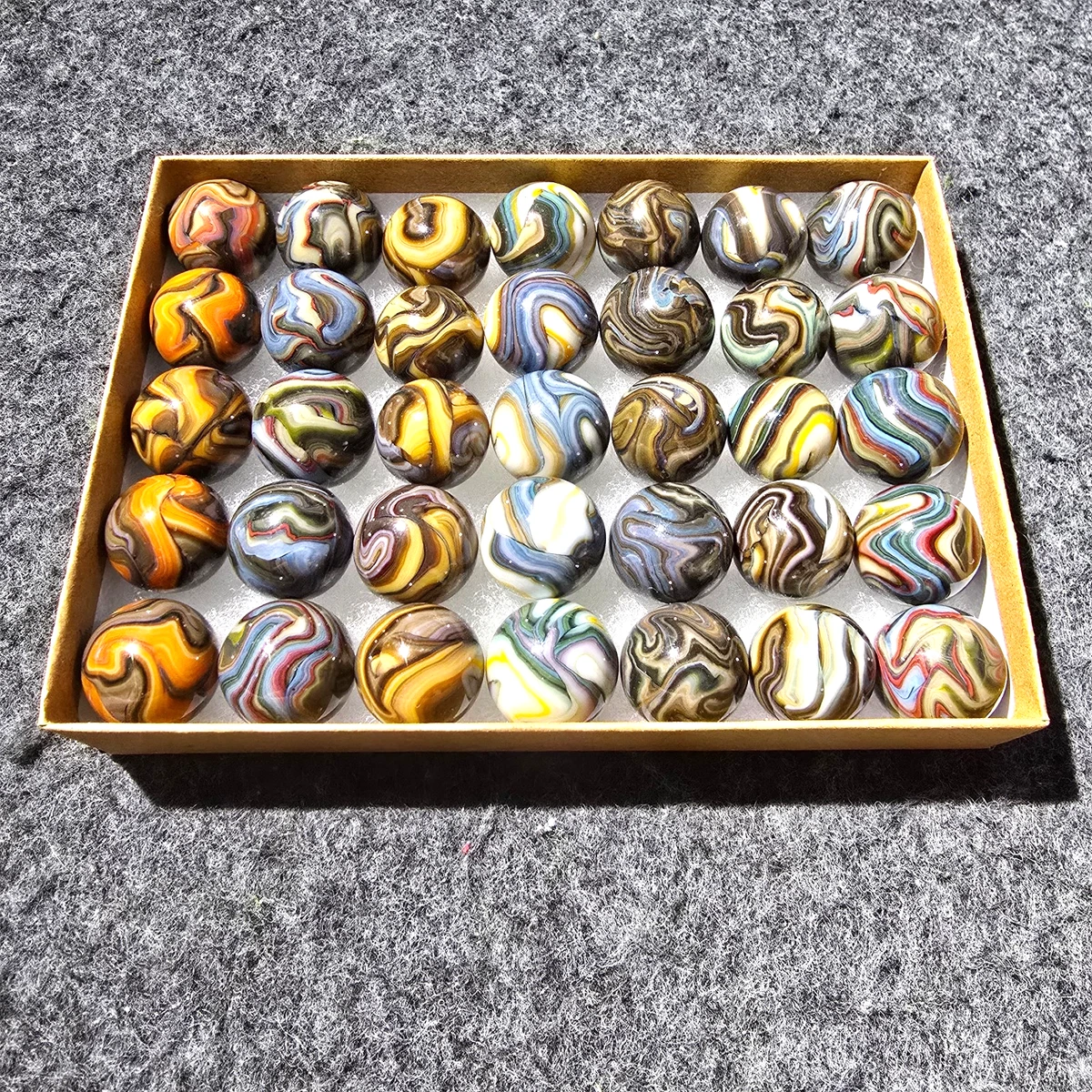 JABO Swirl Toy Marbles for sale | eBay