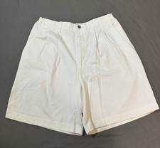 Vintage 1990  s Lee Cotton Casual Shorts, Deadstock Size 14 Med
