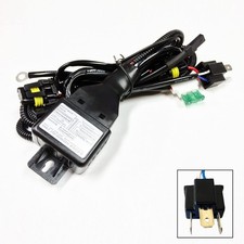 HID Relay Harness H4 9003 HB2 12V 35W/55W Bi-Xenon Hi/Lo H/L Wiring Controller