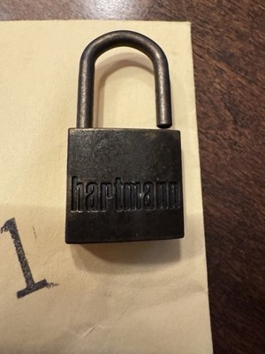 Hartmann Vintage Metal Padlock