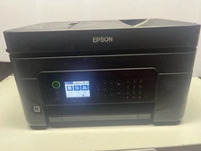 Epson Work Force WF-2850 Wireless Color All-inOne Print Copy Scan Very Low Usage