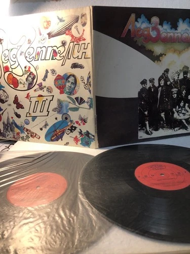 Led Zeppelin II III 2LP 1969/1970/1992. Atlantic. AnTrop. Rare Press. M-